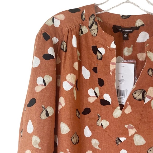 The Limited Top Linen Loose Fit Casual - Picture 4 of 10